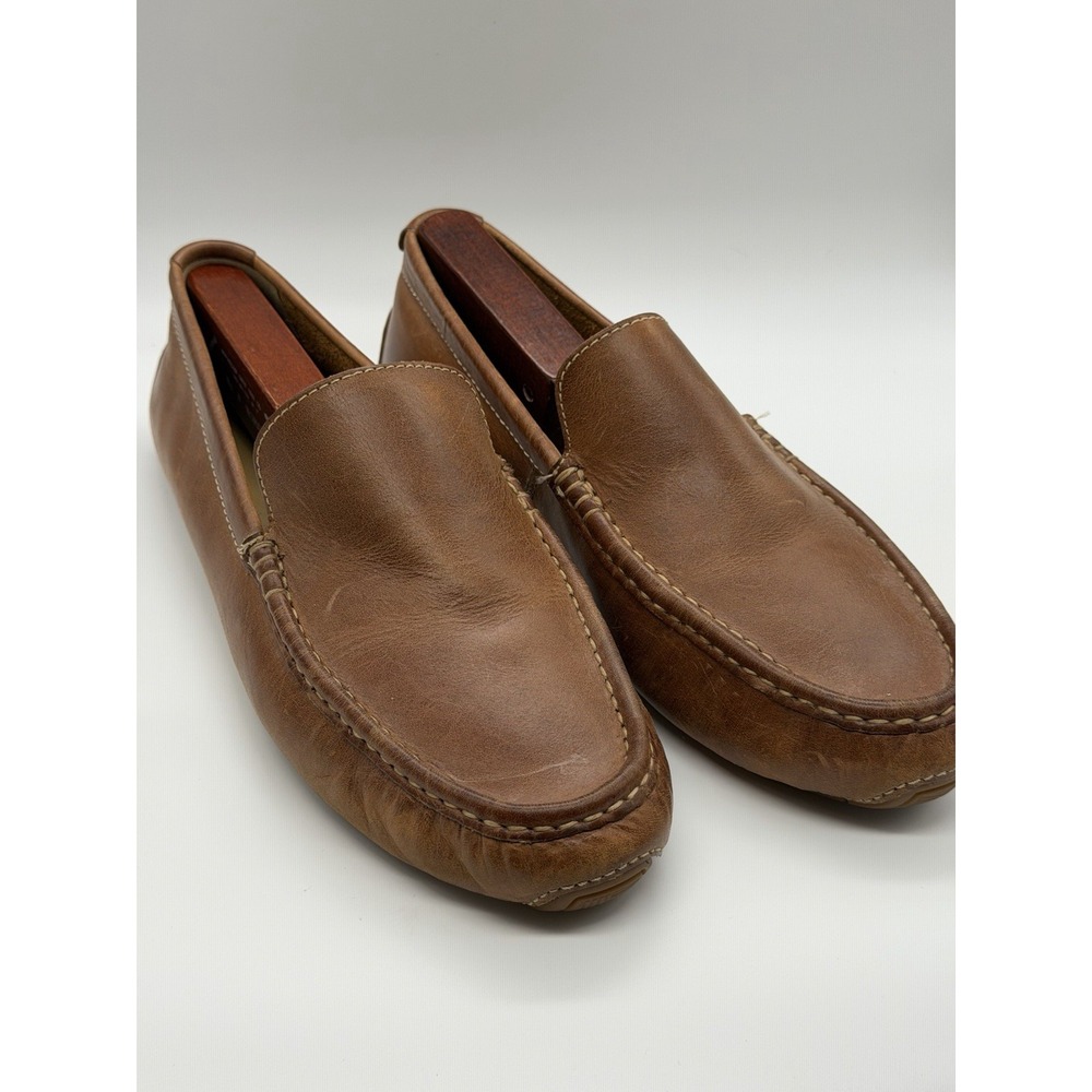 Cole Haan Men's Somerset Venetian Driver Leather Slip-On Loafers US 10 M